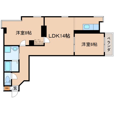 静岡駅 バス13分  中村町上下車：停歩1分 3階の物件間取画像